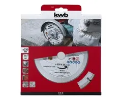KWB Diamant Doorslijpschijf 230 mm – Segmented Rim