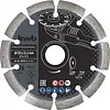 KWB Diamant Doorslijpschijf 125 mm – Segmented Rim (Dry Cutting) Black Line