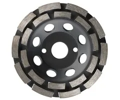 KWB Diamant Slijpplaat 125 mm – 2-RIJEN