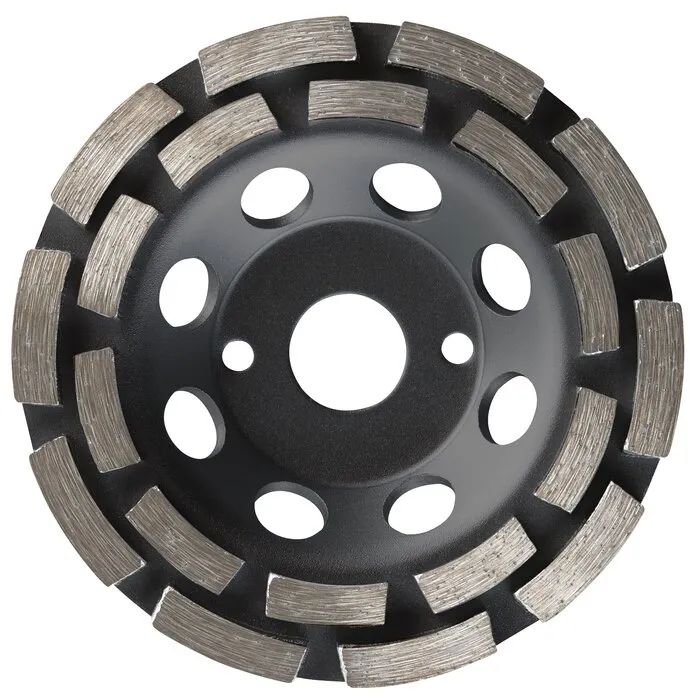 KWB Diamant Slijpplaat 125 mm – 2-RIJEN