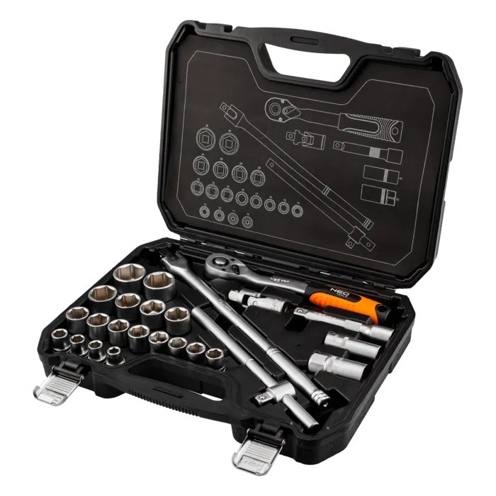 NEO NEO Doppenset 25-delig 1/2"