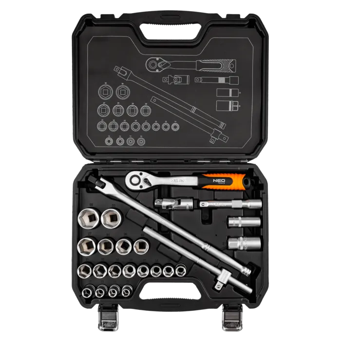 NEO NEO Doppenset 25-delig 1/2"