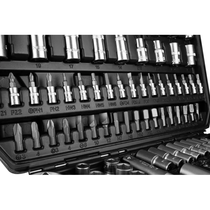 NEO NEO Doppenset 1/4" – 1/2" 110-delig