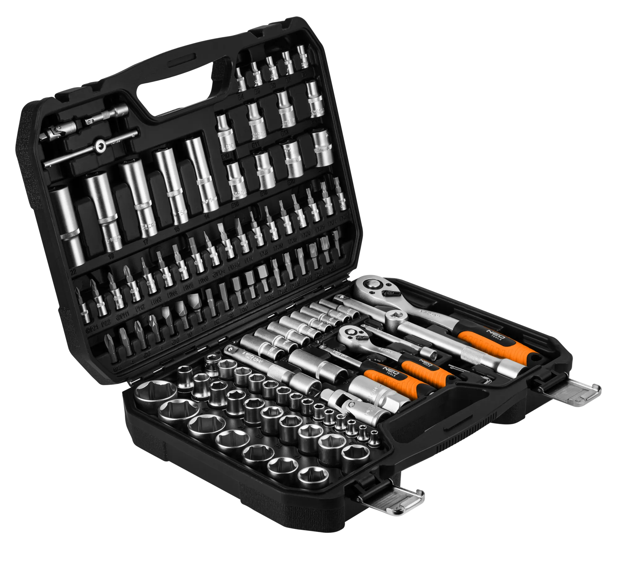 NEO NEO Doppenset 1/4" – 1/2" 110-delig