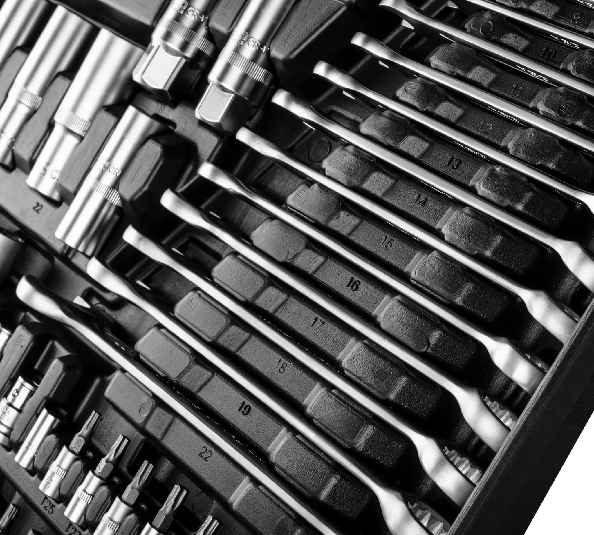 NEO NEO Doppenset 1/4 - 3/8 - 1/2 216dlg