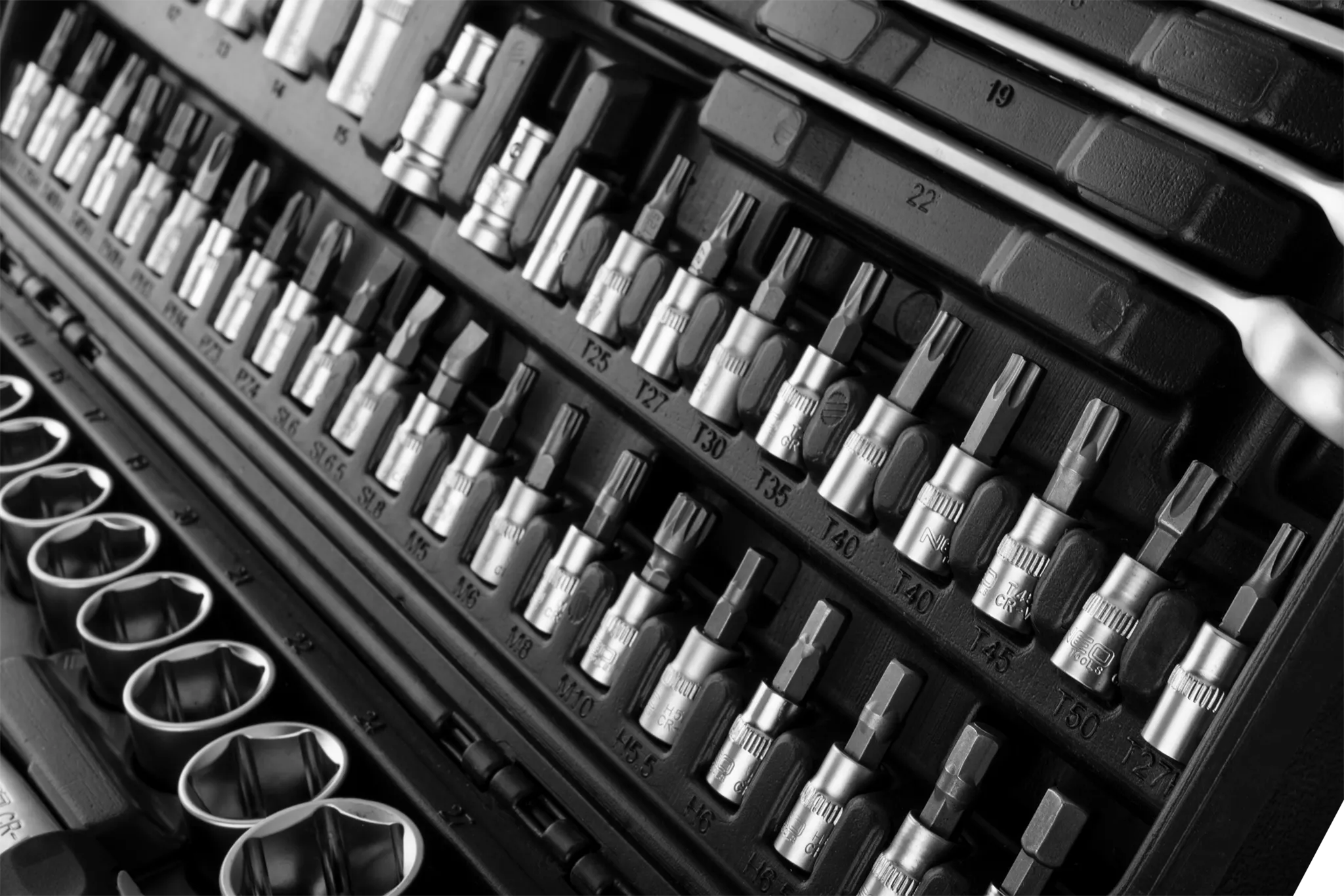 NEO NEO Doppenset 1/4 - 3/8 - 1/2 216dlg