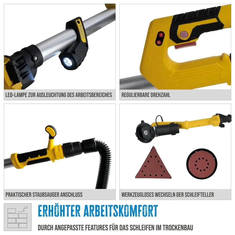 Güde Güde GTBS 710 wand- en plafond schuurmachine 710W