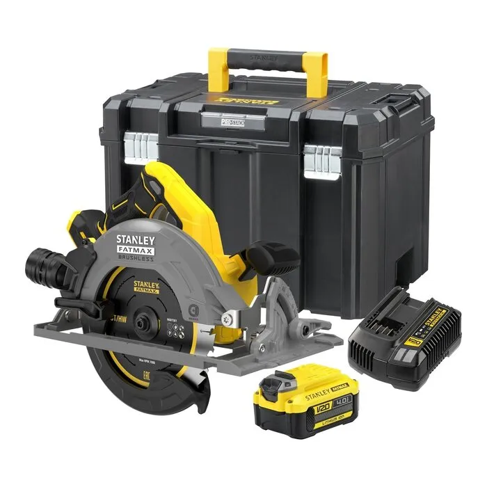 Stanley Stanley SFMCS551M1T-QW Accu Cirkelzaag Brushless 18V - Inclusief Zaagrail