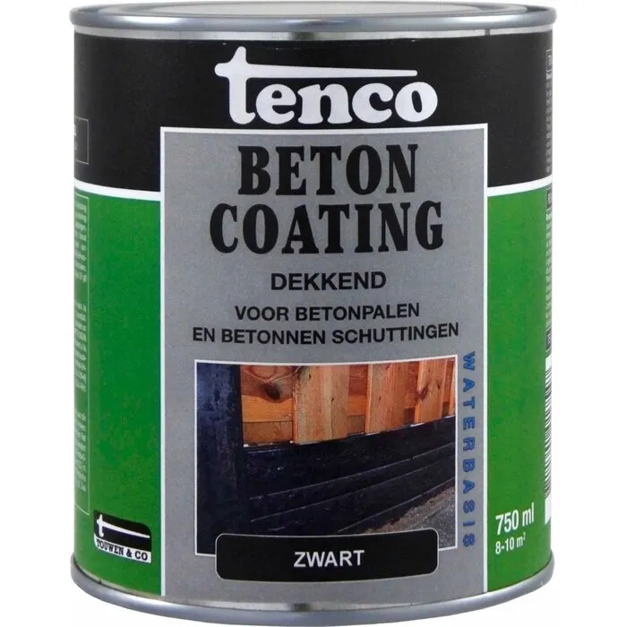 Tenco Tenco Betoncoating Zwart 750 CC