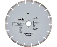 KWB Diamant Doorslijpschijf 230 mm – Segmented Rim