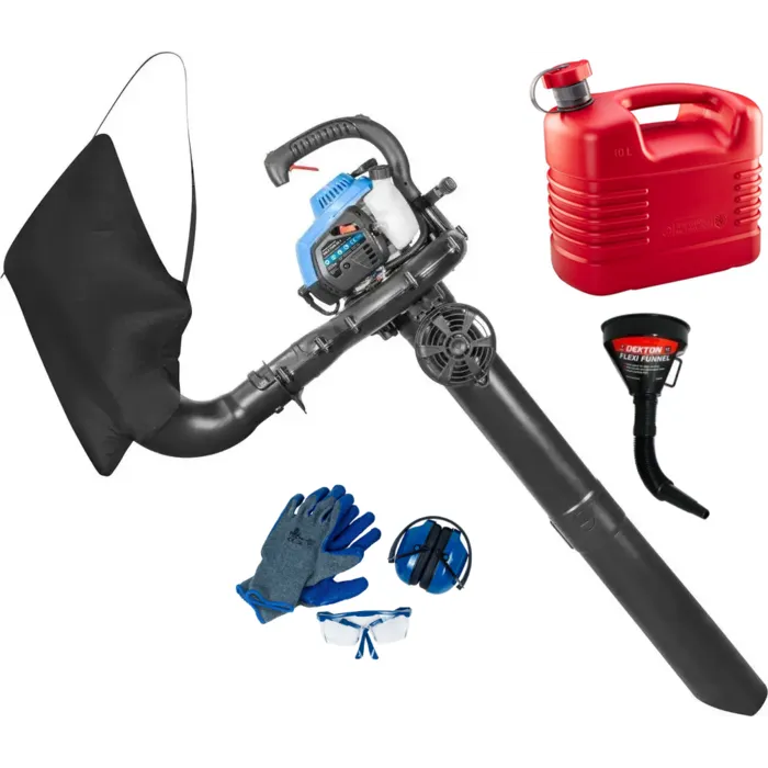 Güde Güde Benzine Bladblazer GBLS 7500-26.1 – Krachtige 3-in-1 Bladzuiger, Blazer en Hakselaar - STARTERKIT