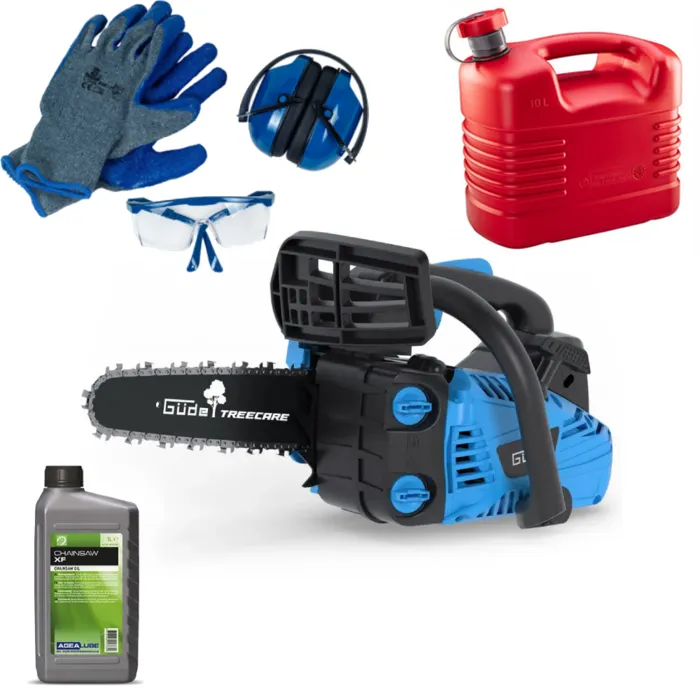 Güde Güde BBS 300-25 – Benzine kettingzaag Incl veiligheidsset, Aspen 2 & kettingzaagolie