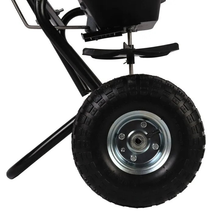 Talen-Tools Talen-Tools Strooiwagen Professioneel 25 Liter | Luxe Universeel met Opklapbare Duwstang