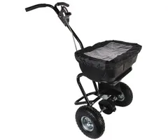 Talen-Tools Strooiwagen Professioneel 25 Liter | Luxe Universeel met Opklapbare Duwstang