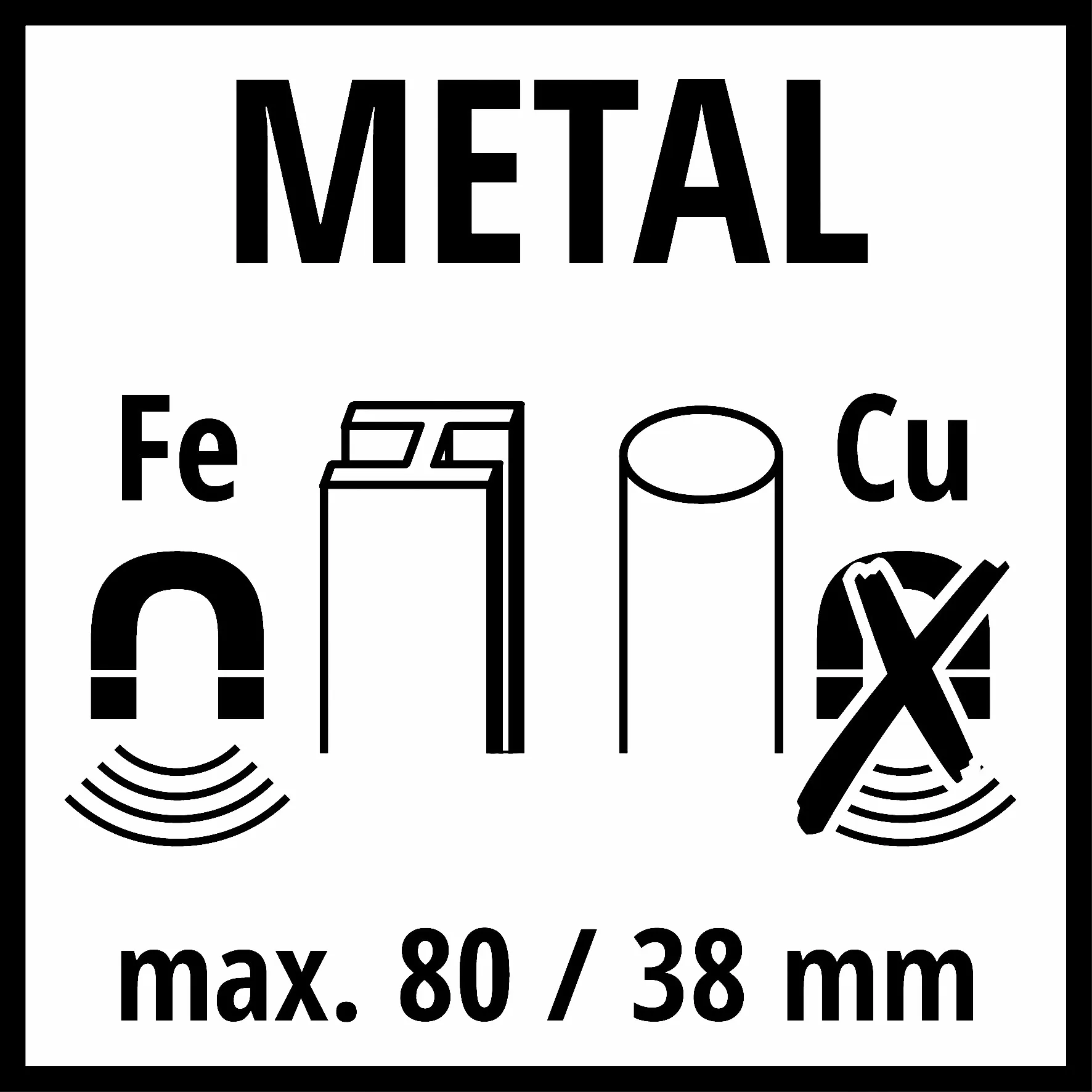 Einhell Gereedschap Einhell TE-MD 80 - Leidingzoeker