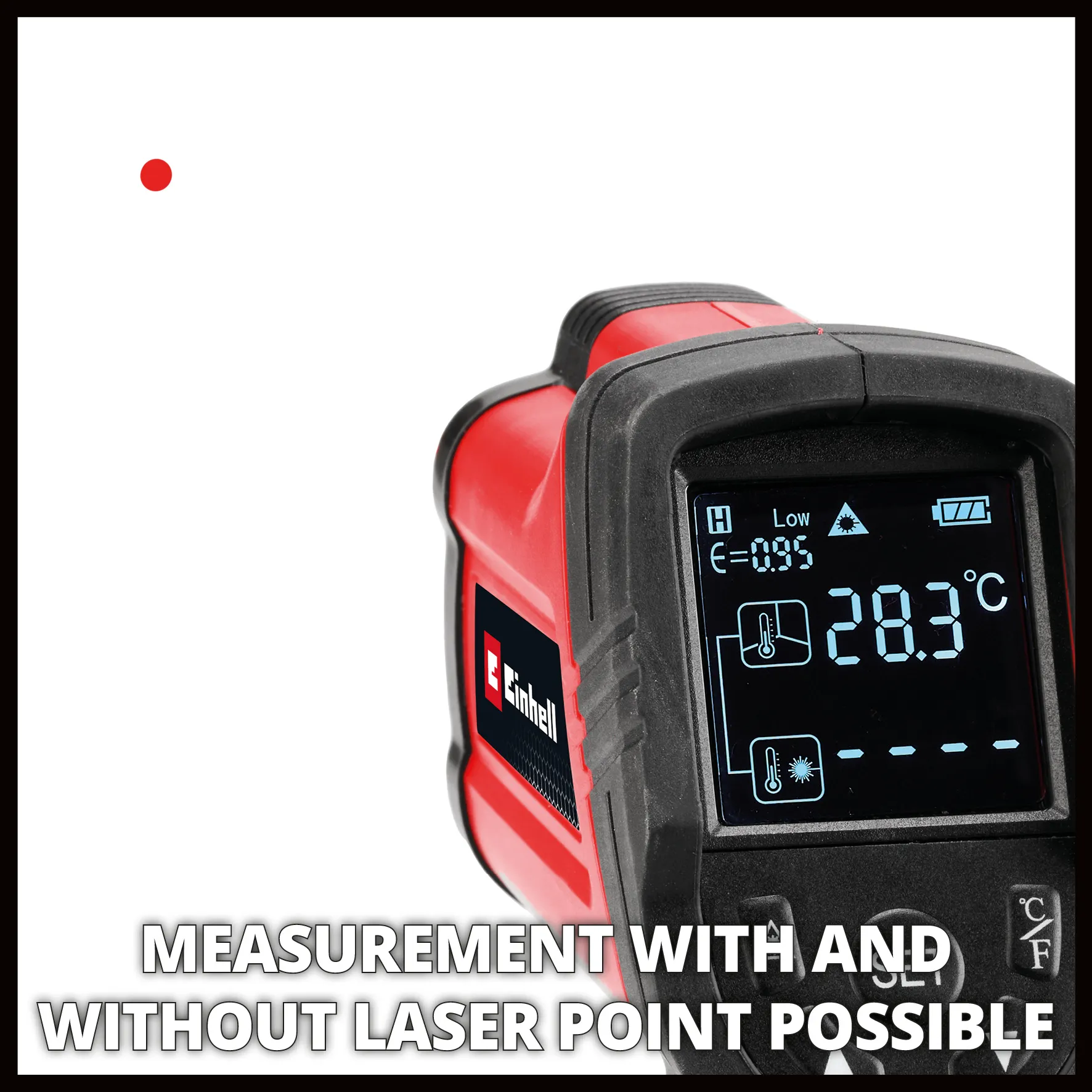 Einhell Gereedschap Einhell TC-IT 550 - Infrarood thermometer