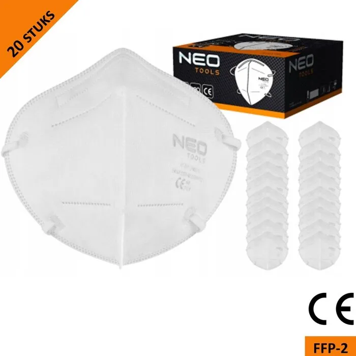 NEO Neo Stofmasker FFP2 set 20 stuks