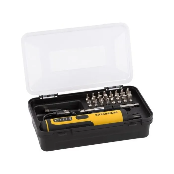 Powerplus PowerPlus Compact Schroevendraaier 4V – 26-delig