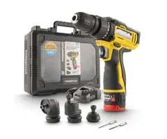 Powerplus PowerPlus Compact Multifuntionele Boor-/Schroefmachine 12V – 4-in-1 – incl. 2,0Ah accu & lader