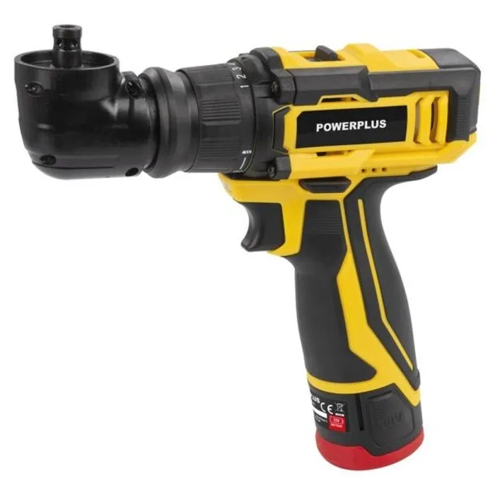 Powerplus PowerPlus Compact Multifuntionele Boor-/Schroefmachine 12V – 4-in-1 – incl. 2,0Ah accu & lader