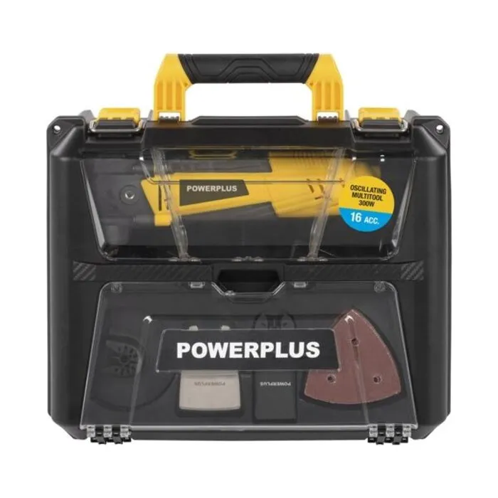 Powerplus PowerPlus Oscillerende Multitool 300W – incl. 16 accessoires