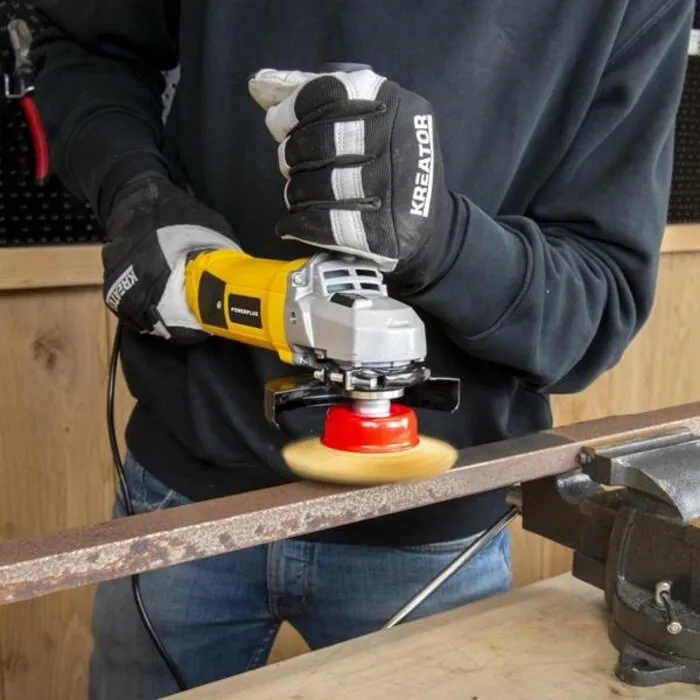 Powerplus PowerPlus Haakse Slijper 1200W Ø125 mm – incl. 5 accessoires