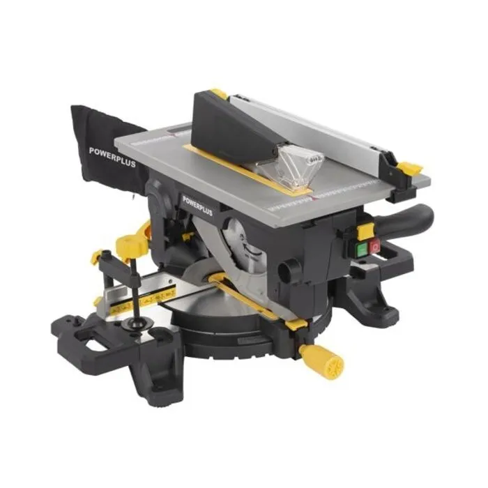 Powerplus PowerPlus Afkort- en Tafelzaag 2-in-1 2000W Ø254 mm