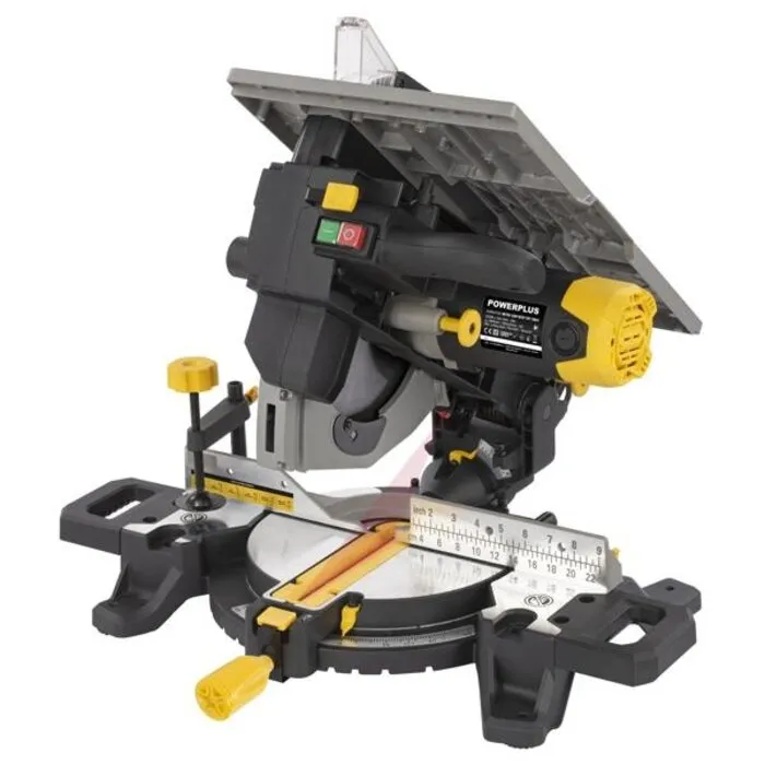 Powerplus PowerPlus Afkort- en Tafelzaag 2-in-1 2000W Ø254 mm