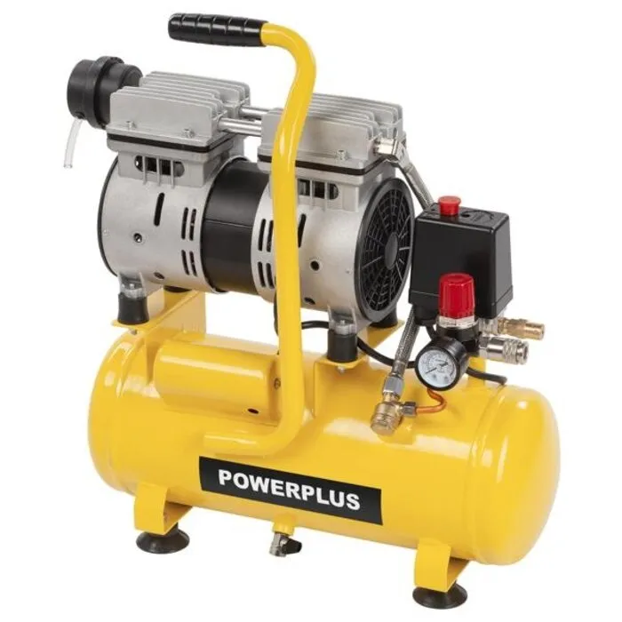 Powerplus PowerPlus Olievrije Compressor Silent 550W – 6 liter