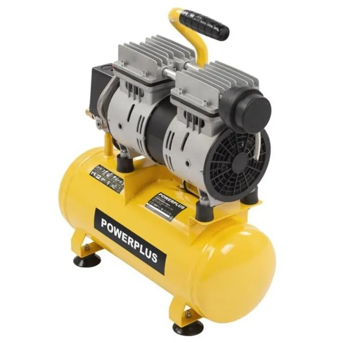 Powerplus PowerPlus Olievrije Compressor Silent 550W – 6 liter