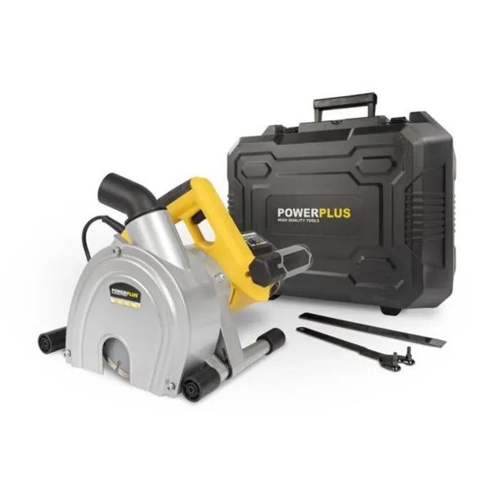 Powerplus PowerPlus Sleuvenfrees 1800W Ø150 mm – incl. 2 diamantschijven