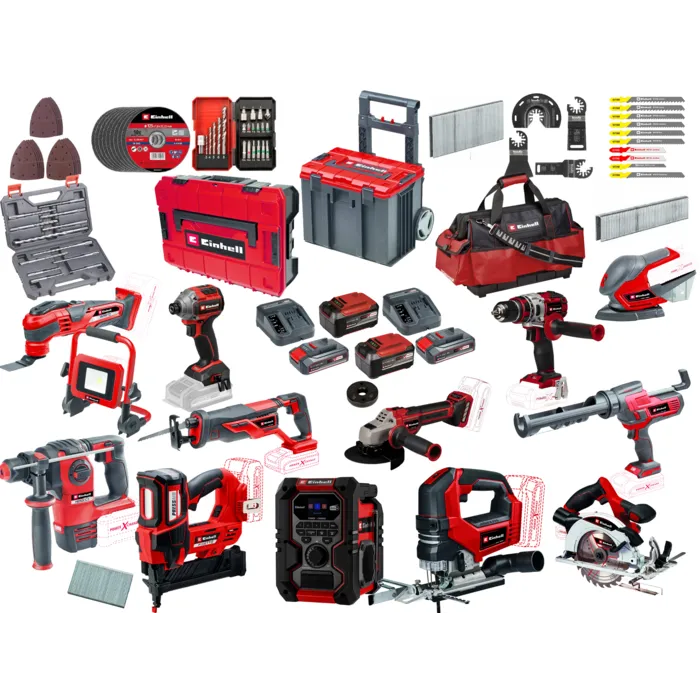 Einhell Gereedschap Einhell Professional Accu Combiset Toren 1 - 31-delig