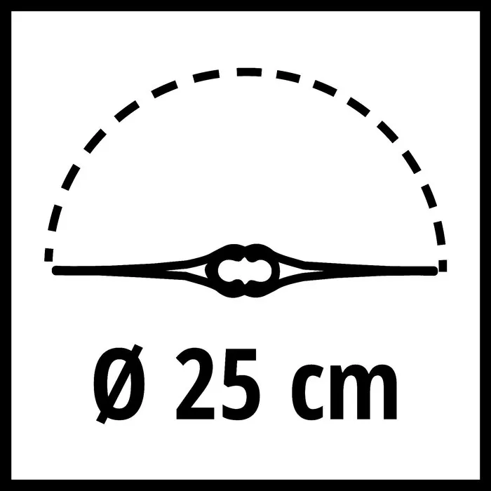 Einhell Gereedschap Einhell Accu Grastrimmer GE-CT 18/25 Li-Solo