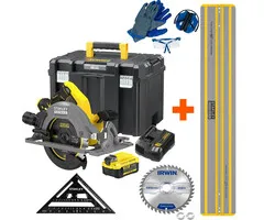 Stanley Stanley SFMCS551M1T-QW Accu Cirkelzaag Brushless 18V - Inclusief Zaagrail