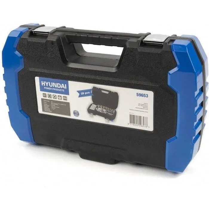 Hyundai HYUNDAI dopsleutelset - 29-delig - 1/2" ratel - ratelset
