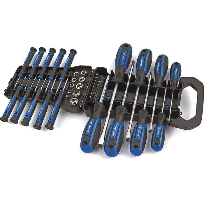 Hyundai Hyundai 59404 Schroevendraaier- en Bitsset 44-delig