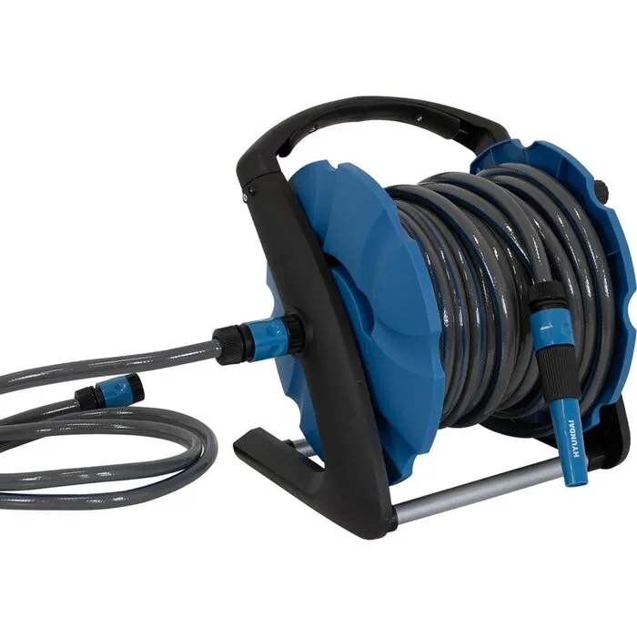 Hyundai Hyundai slanghaspel 20 meter 12 mm - Inclusief muurbevestiging