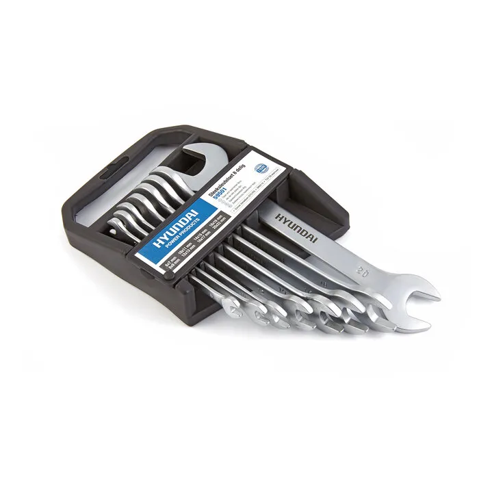 Hyundai Hyundai 59501 8-delige Steeksleutelset - 6-22mm