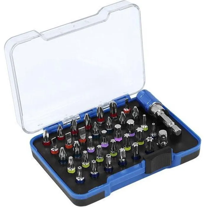 Hyundai Hyundai professionele bitset 36-delig - S2-staal - torx / inbus / torx-h / pozidriv / platbek / kruiskop