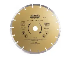 Benson Tools Diamantschijf 230 mm getand