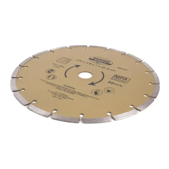 Benson Tools Diamant slijpschijf 230 mm getand