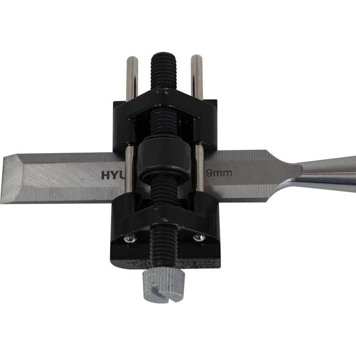 Hyundai HYUNDAI Slijpsteenset – 3-delig – Wetsteen met Slijpgeleider en Slijpolie