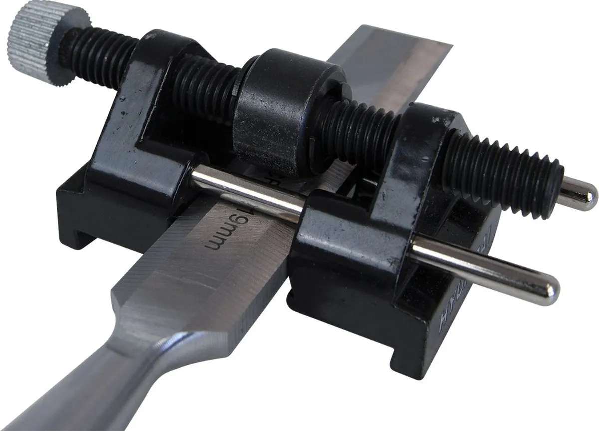 Hyundai HYUNDAI Slijpsteenset – 3-delig – Wetsteen met Slijpgeleider en Slijpolie