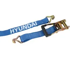 Hyundai HYUNDAI spanband met ratel 50 mm x 8 m - Polypropyleen met metalen ratel en haken - keurmerk GS/Tüv