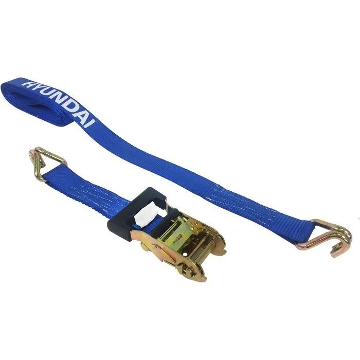 Hyundai HYUNDAI spanband met ratel 38 mm x 5 m - Polypropyleen met metalen ratel en haken - keurmerk GS/Tüv