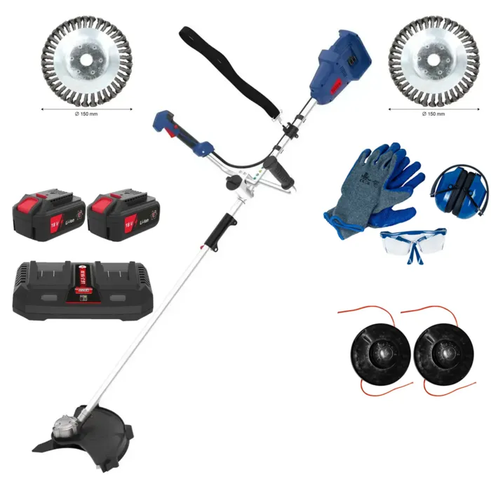 Güde Güde FS 36-302-30 Accu Bosmaaier - 18V E³  Inclusief Accu & accessoires - STARTERKIT