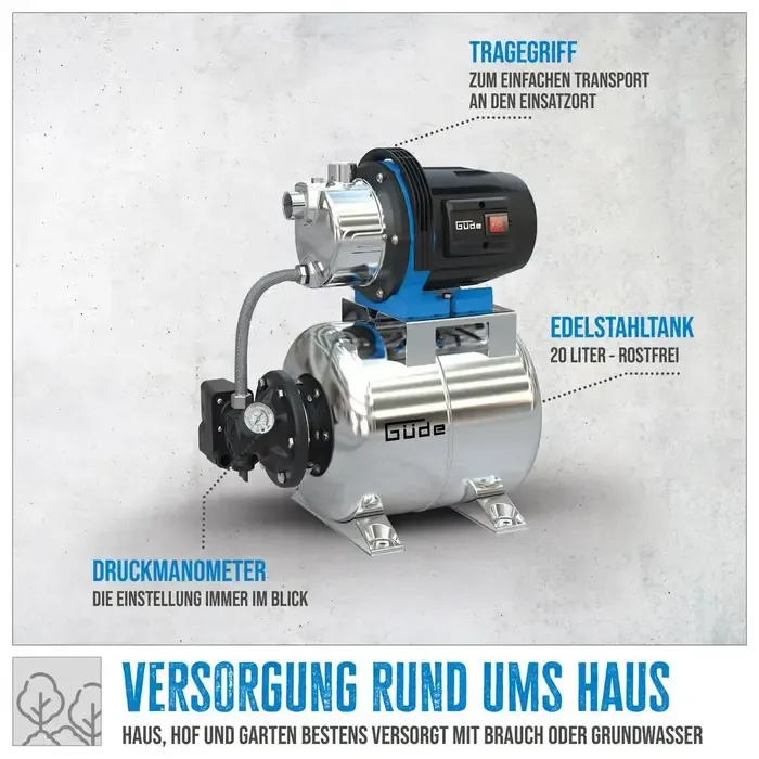 Güde Gude Hydrofoorpomp HWW 1000 ES