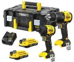 Stanley Stanley SFMCK201D2T-QW – 18V Brushless Combi Kit