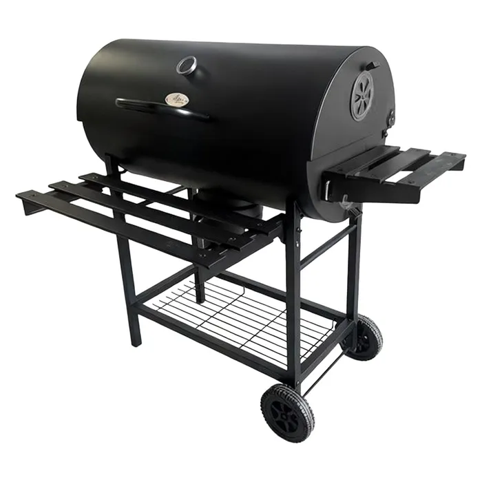 Overig Alora Houtskool Barbecue – Compacte Grill met Warmhoudrek en Spatelset