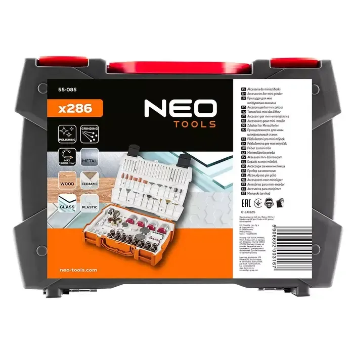 Graphite Multitool Accessoires set 286 Delig